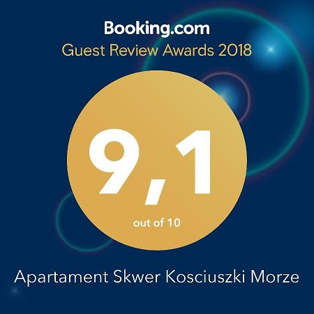 格丁尼亚Apartament Skwer Kosciuszki Morze公寓 外观 照片